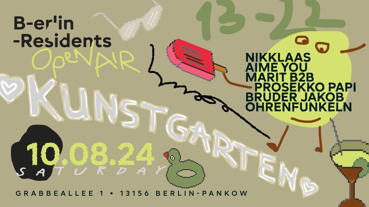 Berlin Residents - Open Air @ Kunstgarten