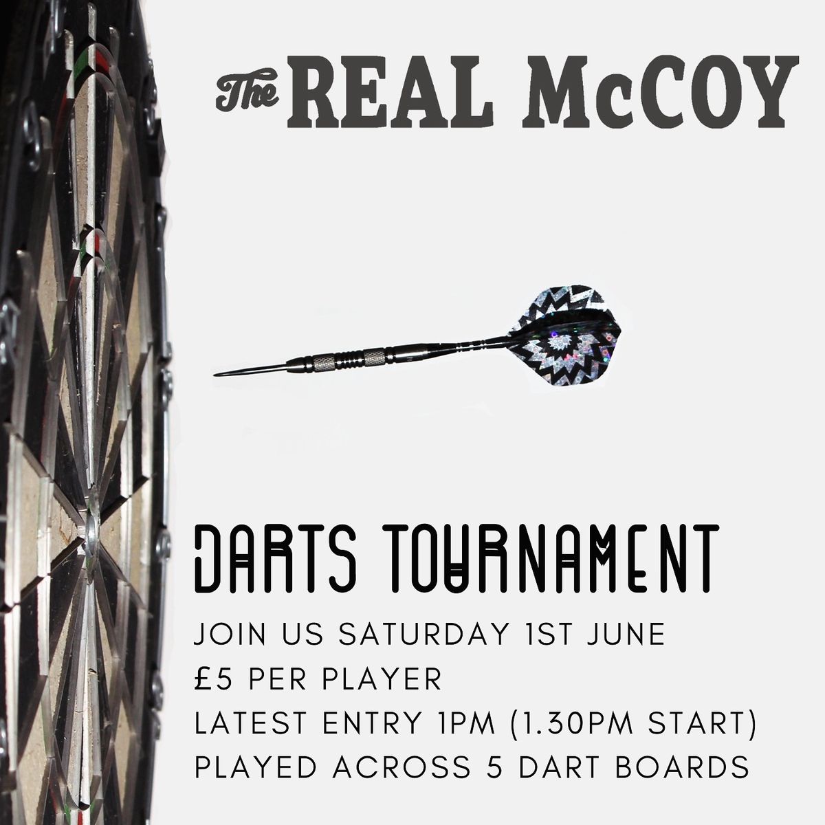 The Real McCoy Darts Tournament 