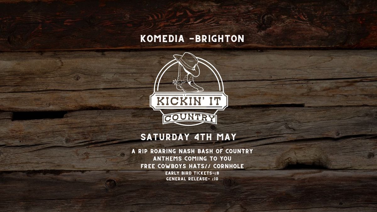 Kickin' it Country- Brighton (Launch party)