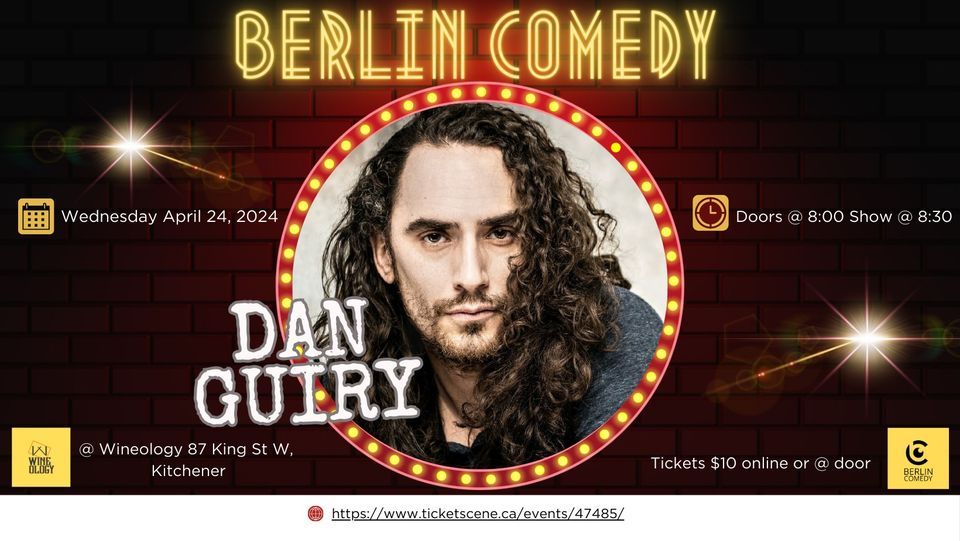 Berlin Comedy Live @Wineology ft. Dan Guiry