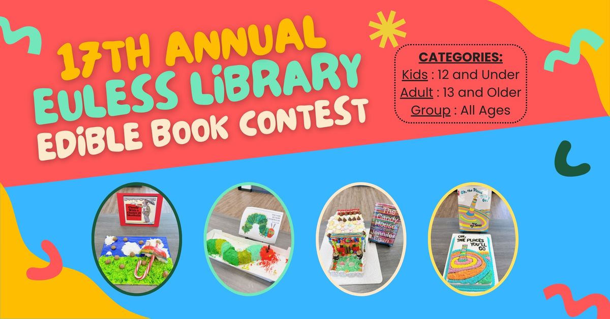 17th Annual Edible Book Contest