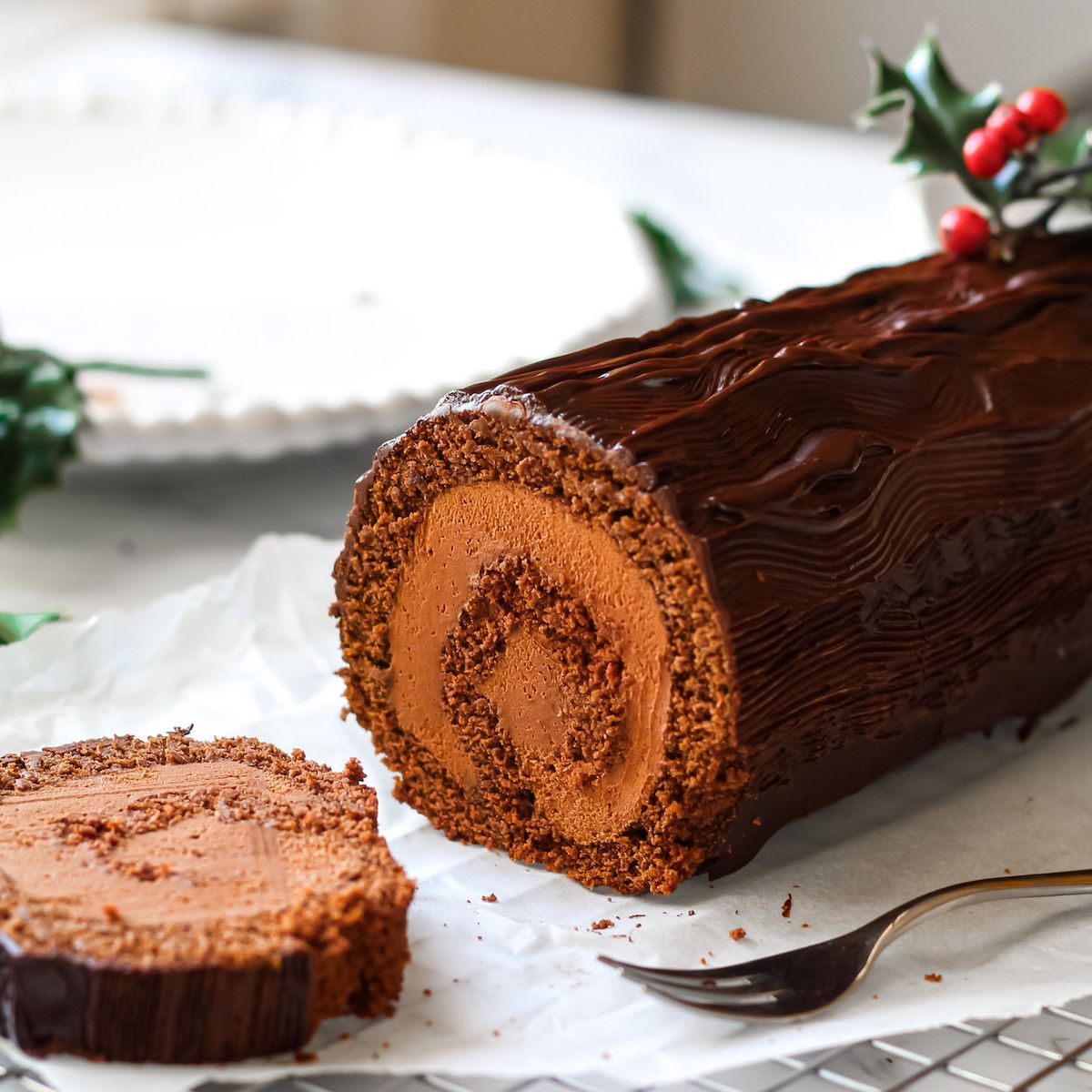 Festive Yule Log Masterclass