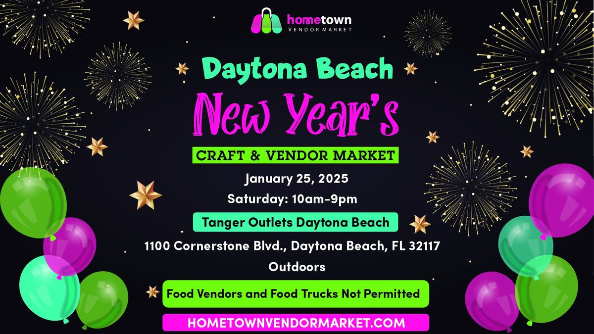 Daytona Beach New Year's Craft and Vendor Market