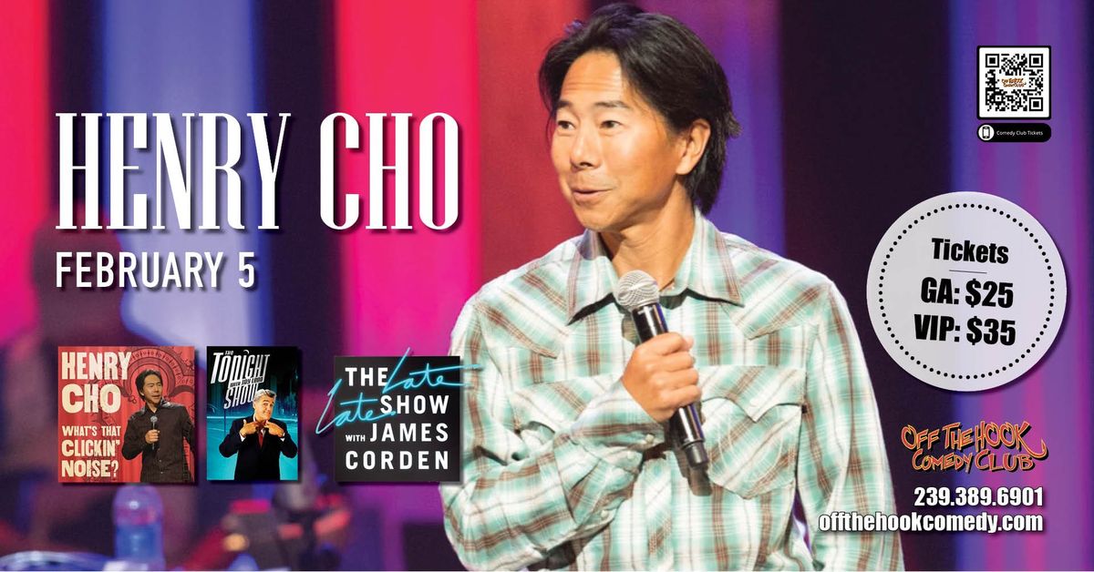 Comedian Henry Cho Live in Naples, Florida!