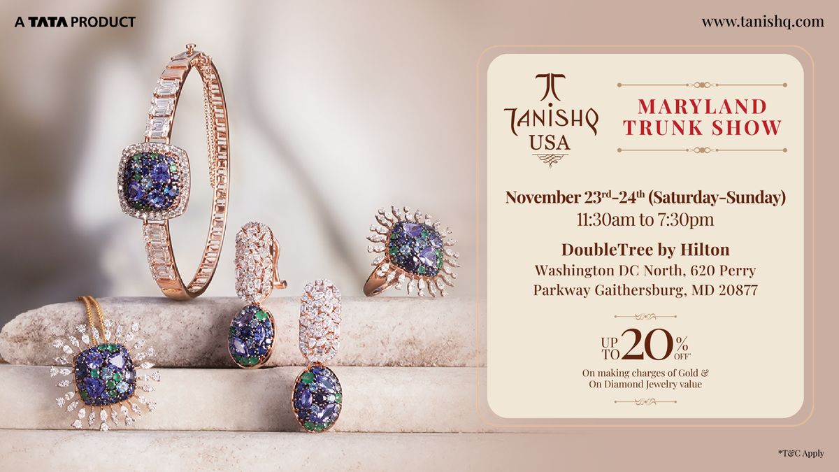 Tanishq USA  |  Maryland Trunk Show