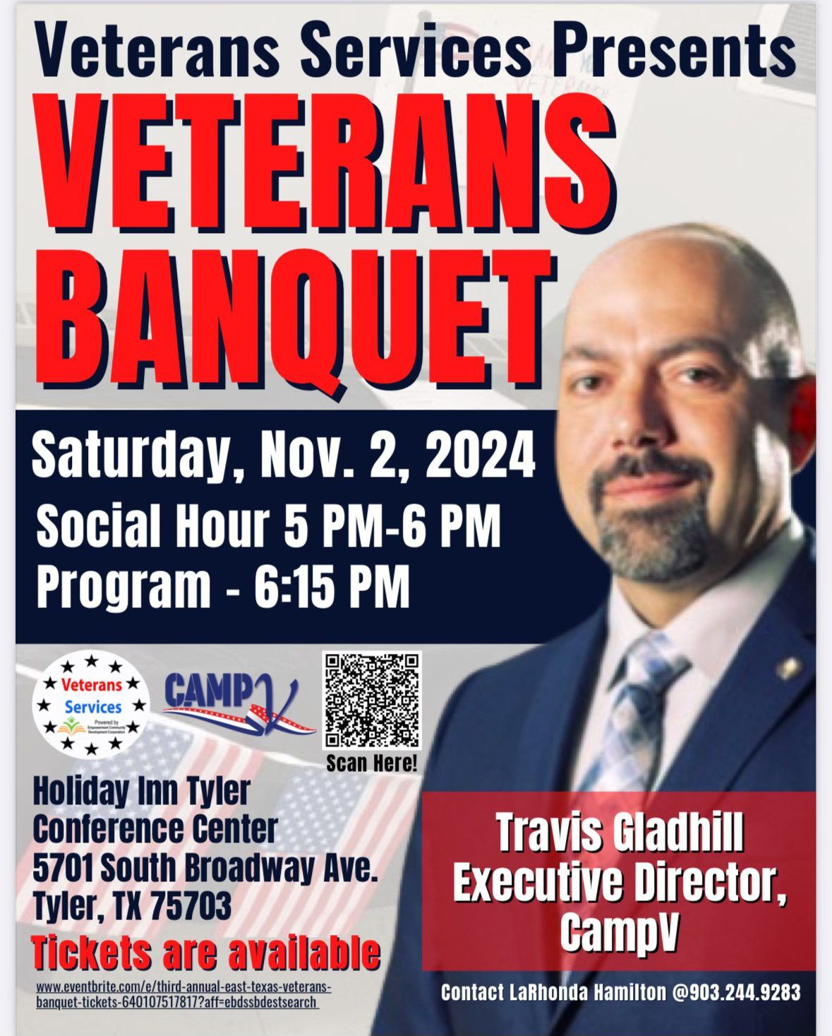 Fourth Annual East Texas Veterans Banquet