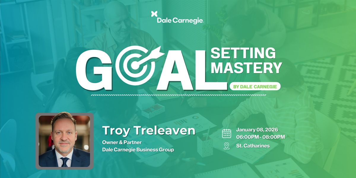 Goal Setting Mastery - St. Catharines