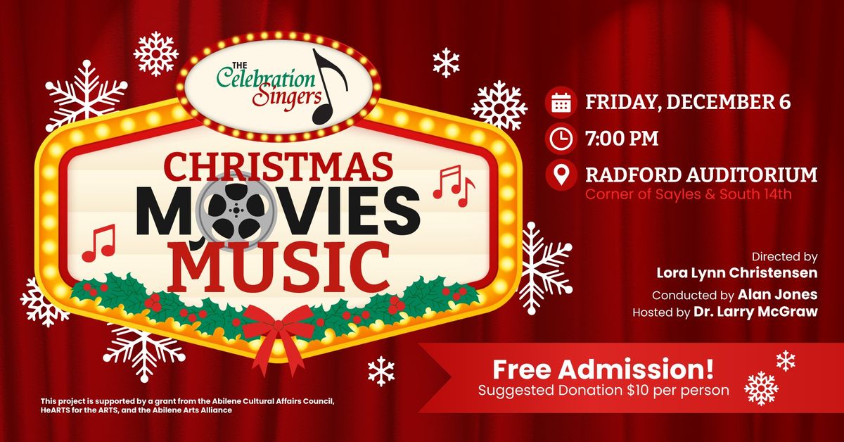 Celebration Singers "Christmas Movies Music"