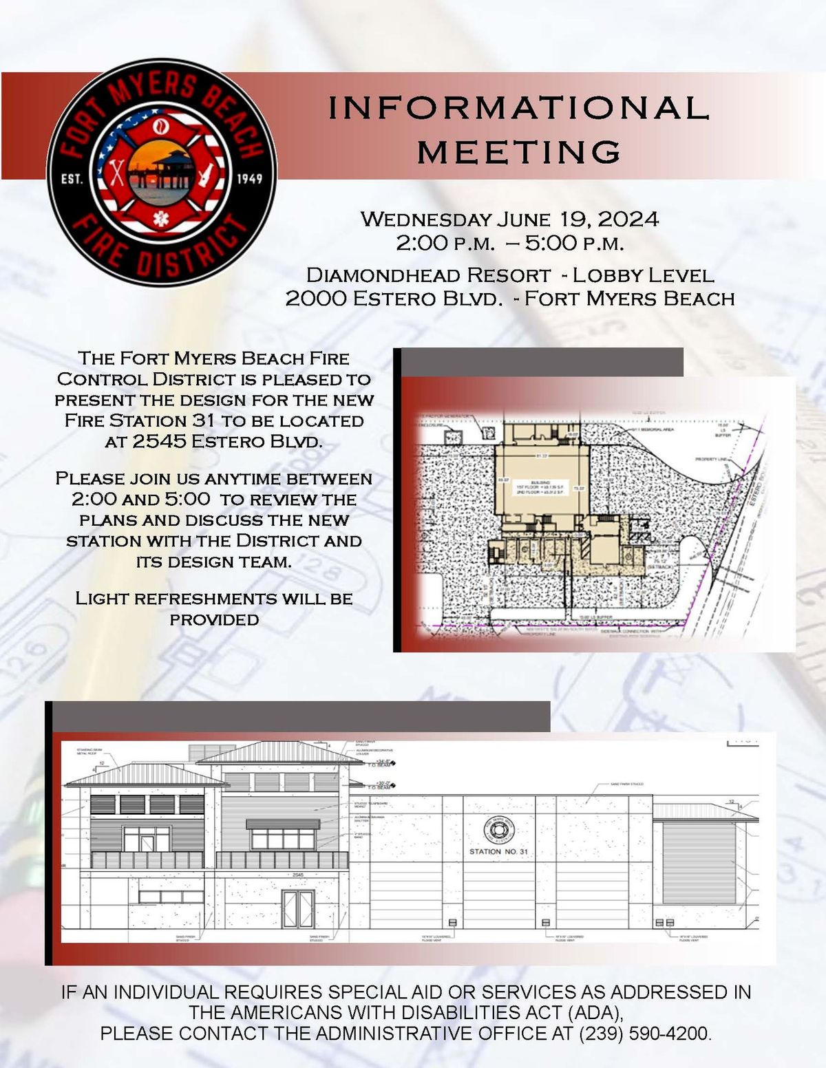 Informational Meeting - New Fire Station 31 Design