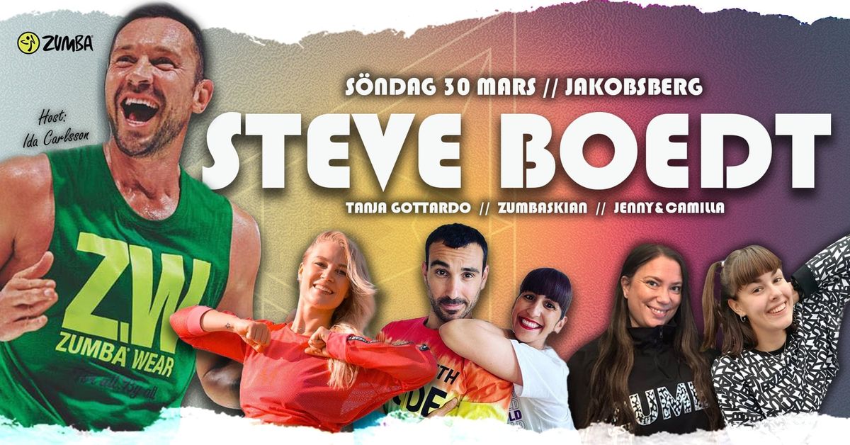 Zumba Masterclass med Steve Boedt