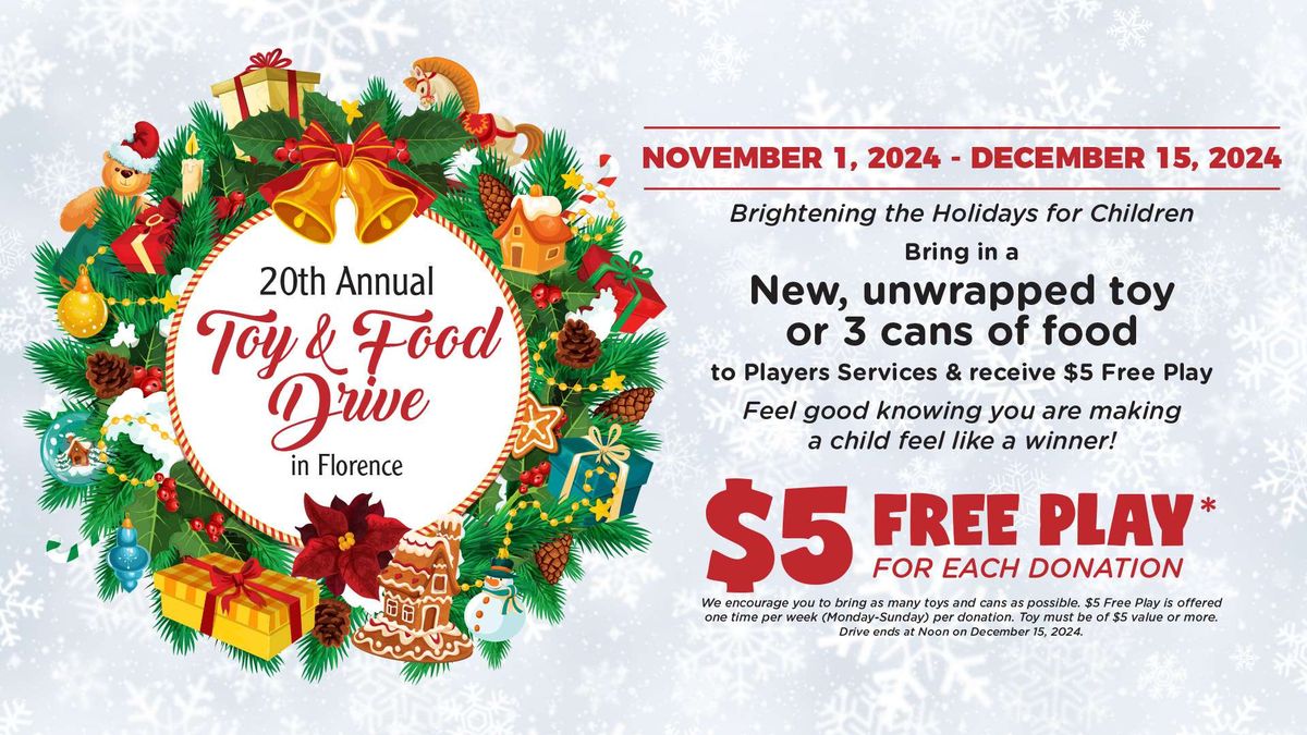 20th Annual Toy & Food Drive