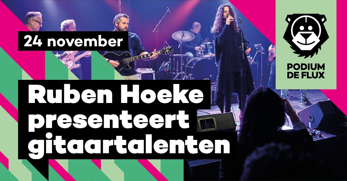 Ruben Hoeke presenteert gitaartalenten (met de Ruben Hoeke band)