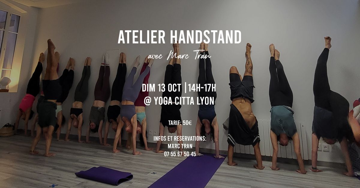 ATELIER HANDSTAND \u00c0 LYON