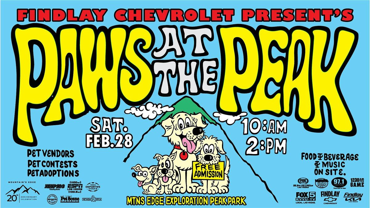 Paws at the Peak 2026