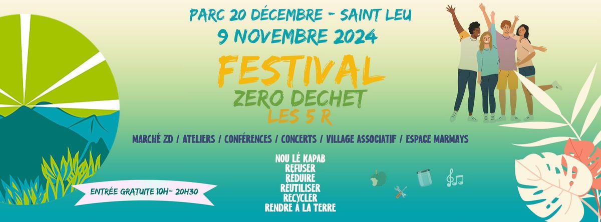 Le MARCHE du FESTIVAL du ZERO DECHET de LA REUNION