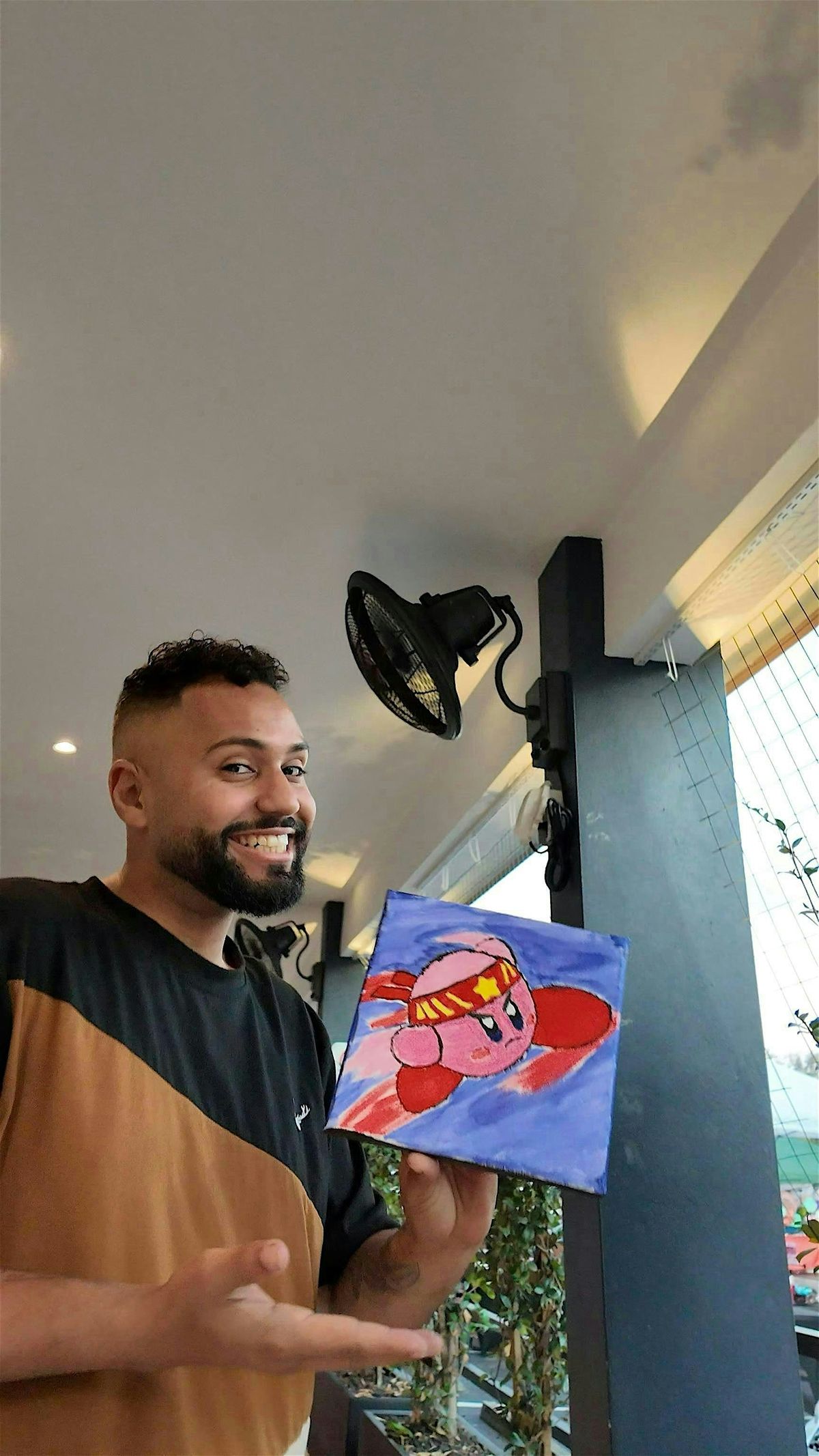 A Kirby Friendsgiving!  Paint & Sip, Flash Tattoos, Unlimited Video Games