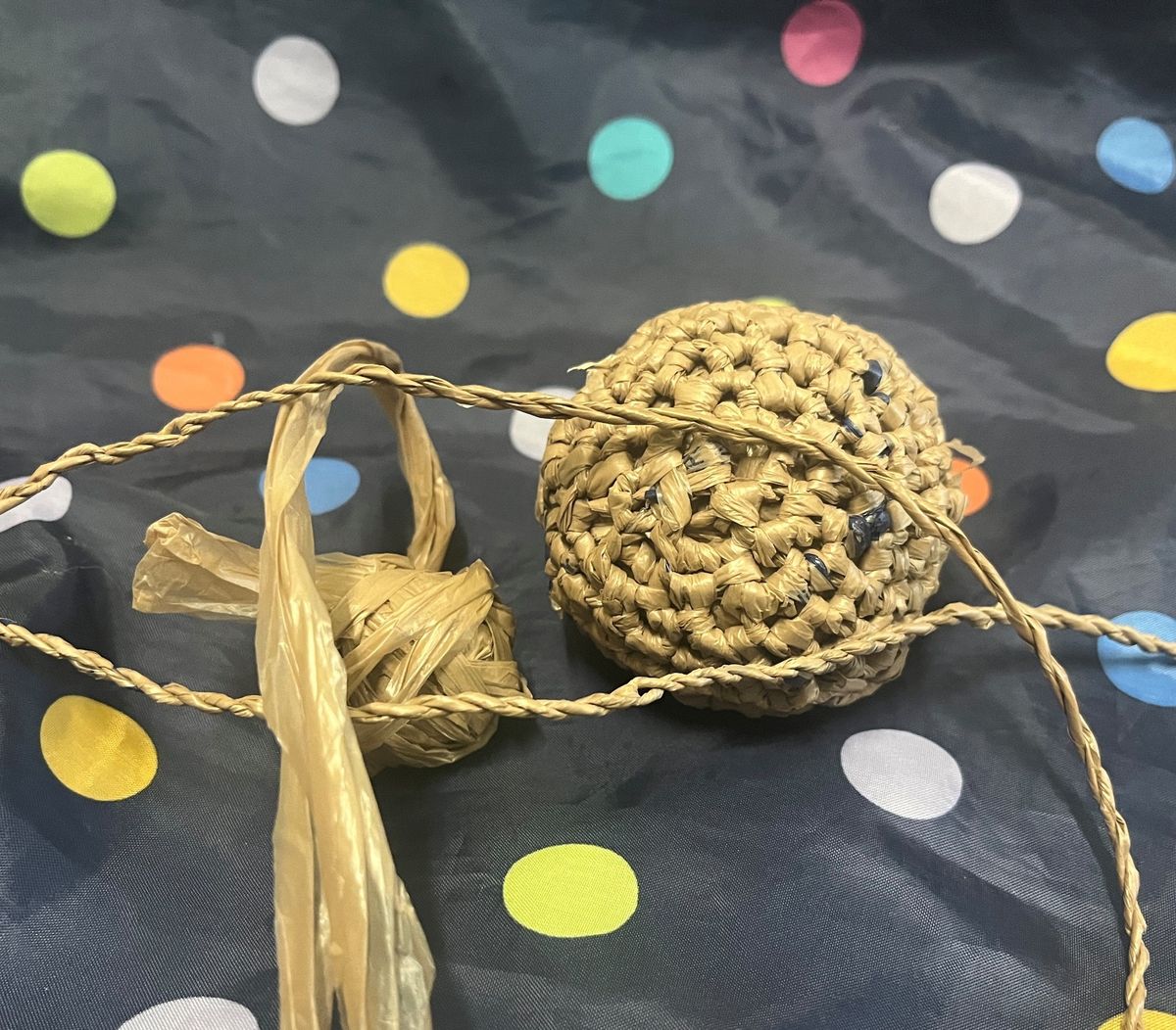 Craft Night: Plastic Yarn