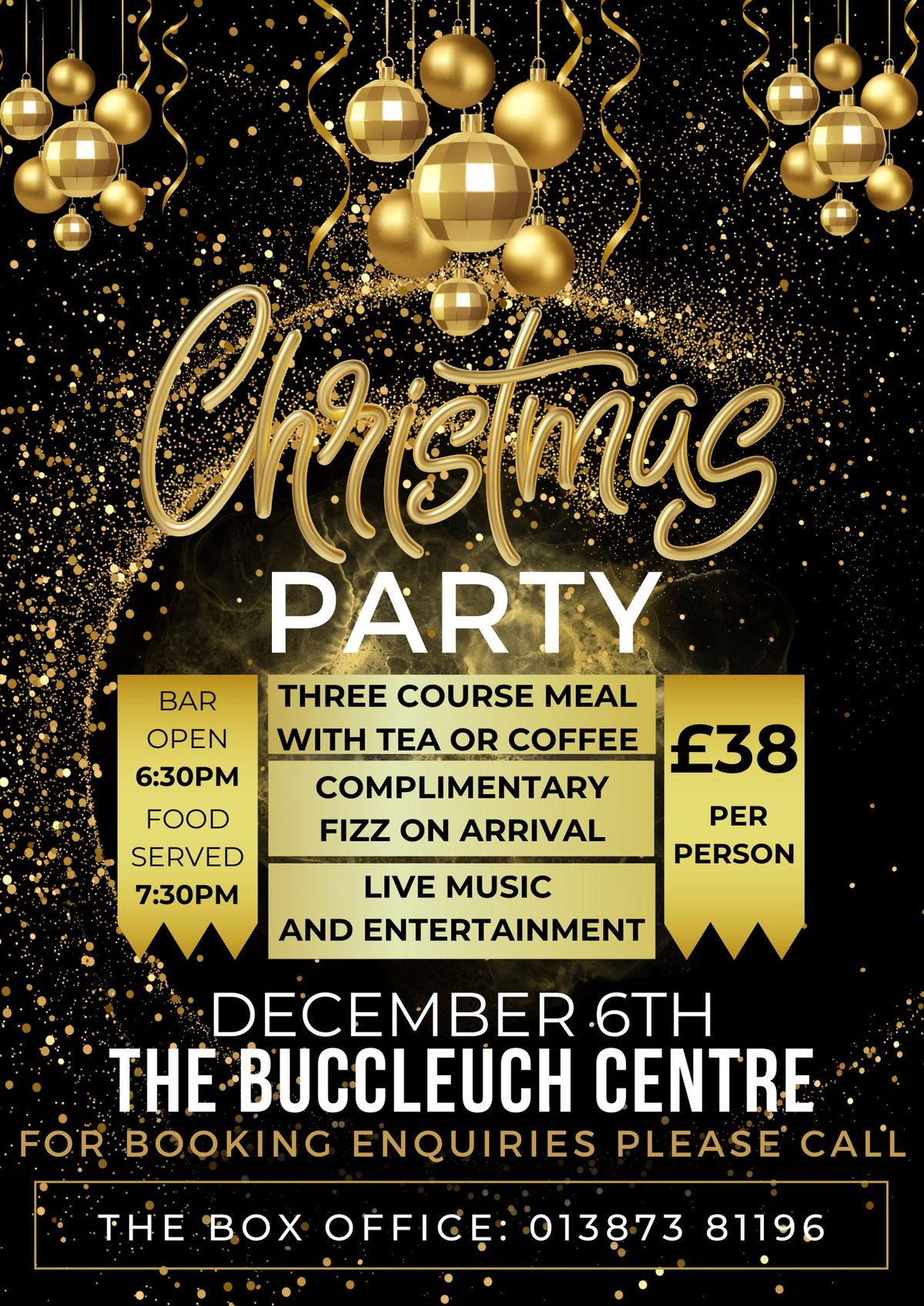 Buccleuch Centre - Christmas Party