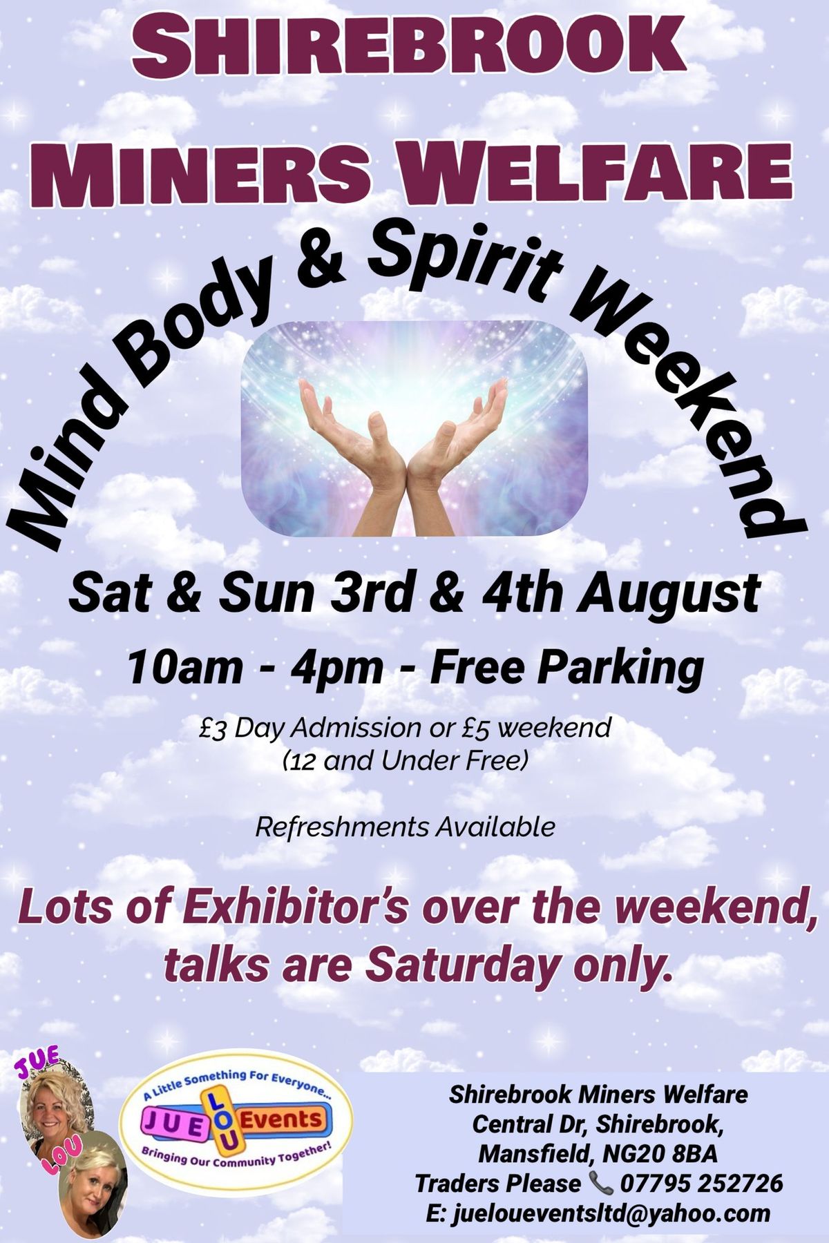 Mind, Body & Spirit Weekend 