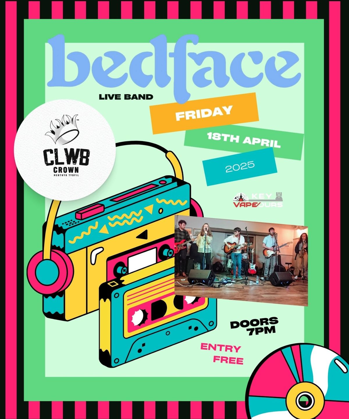 Bedface | LIVE BAND 