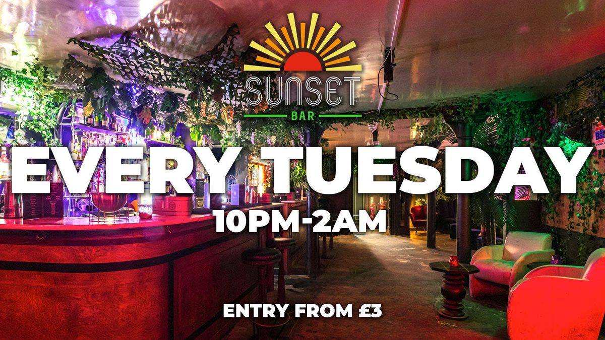 Sunset Bar London Shoreditch Tuesday 