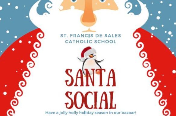 St. Francis de Sales Catholic School - Santa Social & Shopping Event