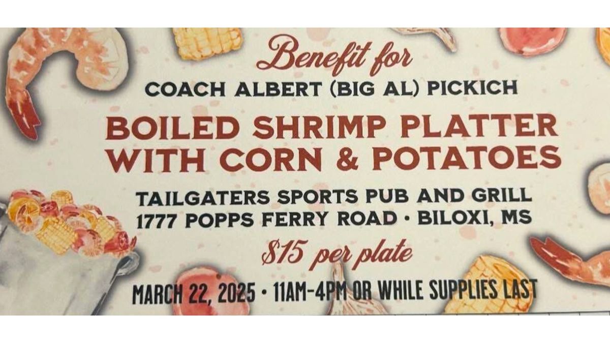 Benefit for Coach Albert (Big Al) Pickich 