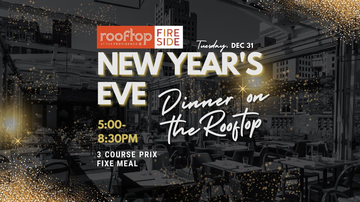 New Year's Eve Dinner on the Rooftop