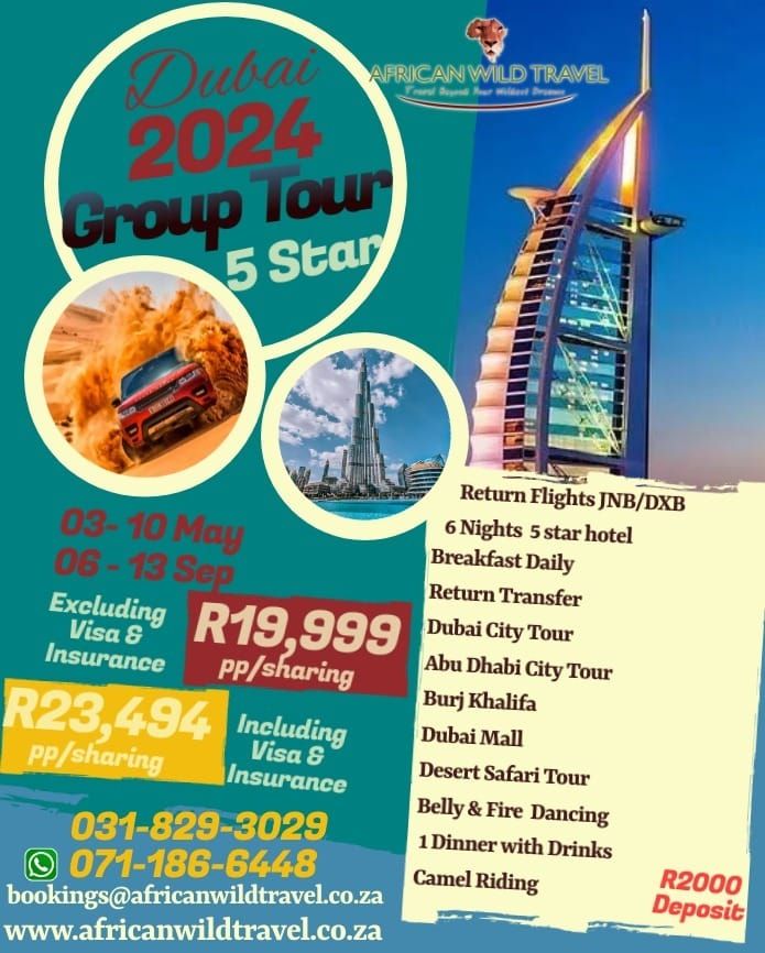 The Dubai Experience with African Wild Travel \ud83c\udf04!
