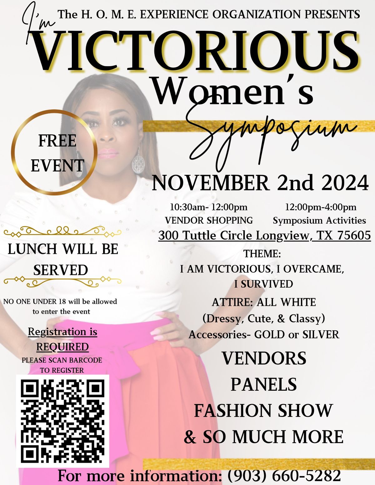 I AM VICTORIOUS WOMENS SYMPOSIUM 