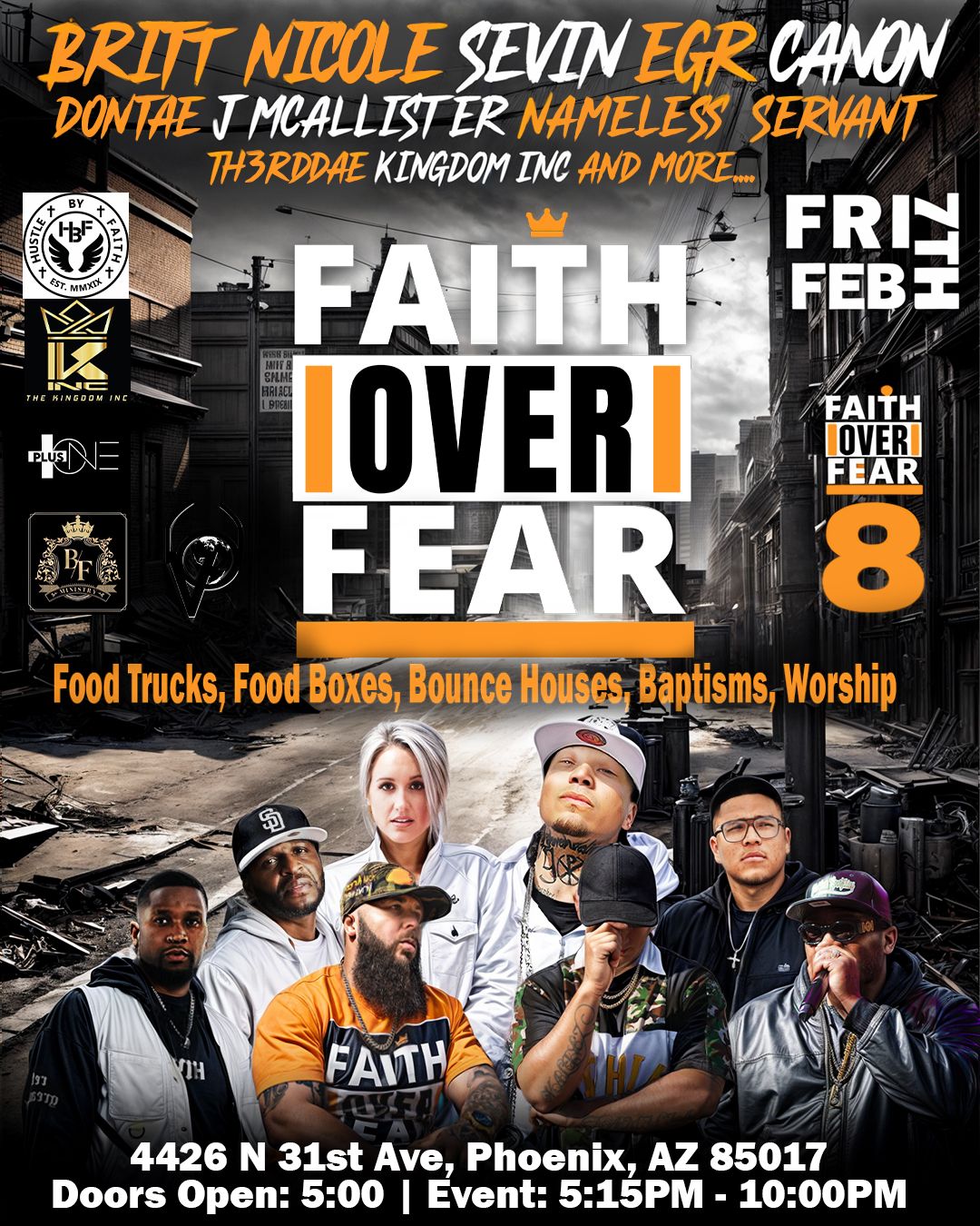 Faith Over Fear Community Outreach!