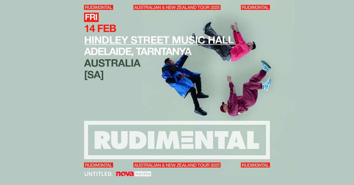 RUDIM3NTAL Australia Tour 2025 - Tarntanya \/ Adelaide