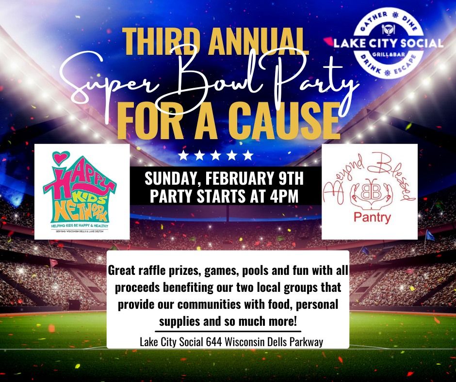 Third Annual Super Bowl Party for a Cause