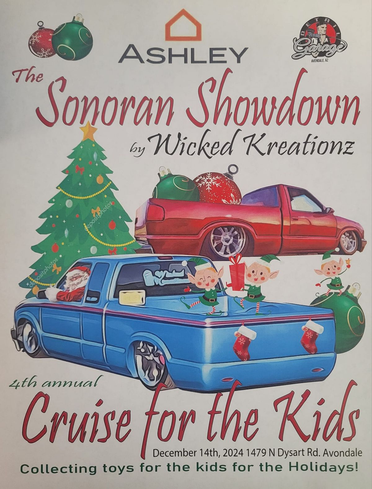 The Sonoran Showdown Cruise for the kids Toy Drive