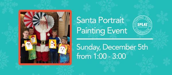 Santa Portrait Painting - ages 6-12
