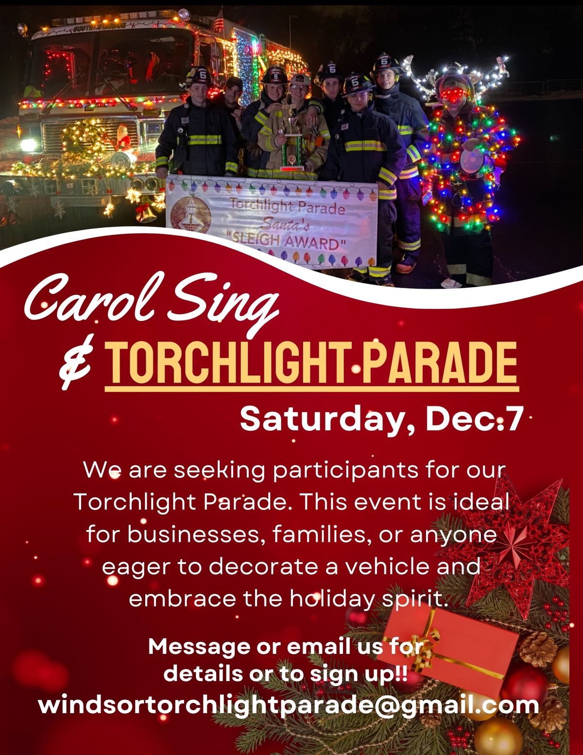 Torchlight Parade - Sign up to be in the parade!