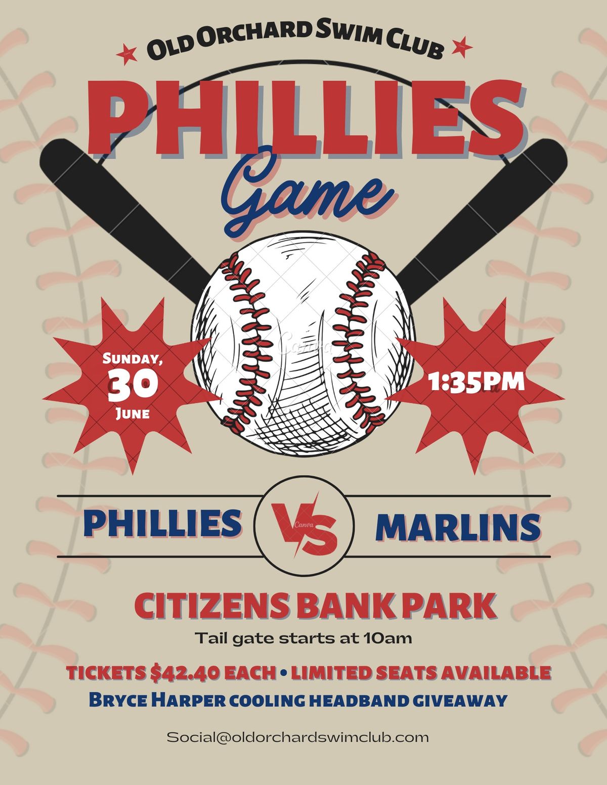 OOSC Phillies Game & Tail Gate
