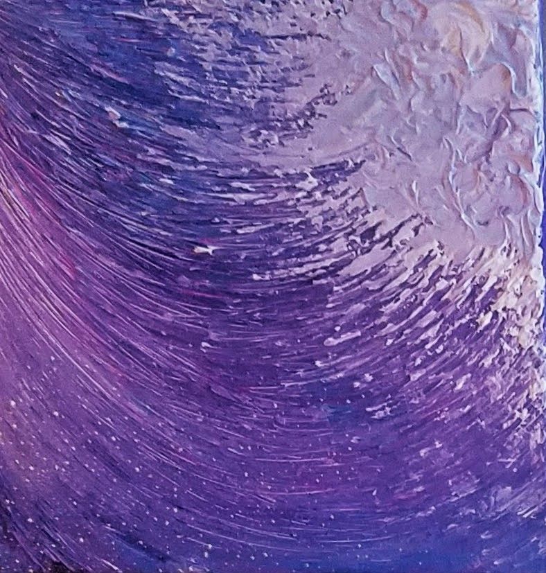 Chakra Painting Series - Third Eye (Indigo\/Purple)