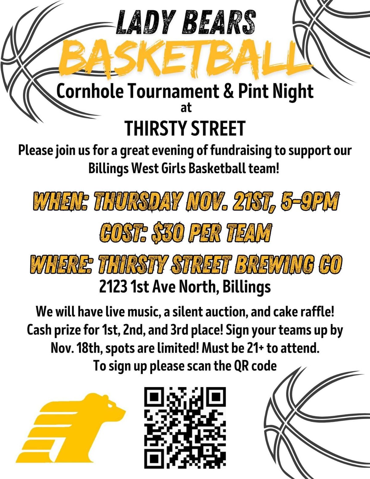 Support Lady Bear Basketball and Golden Bear Boosters!  