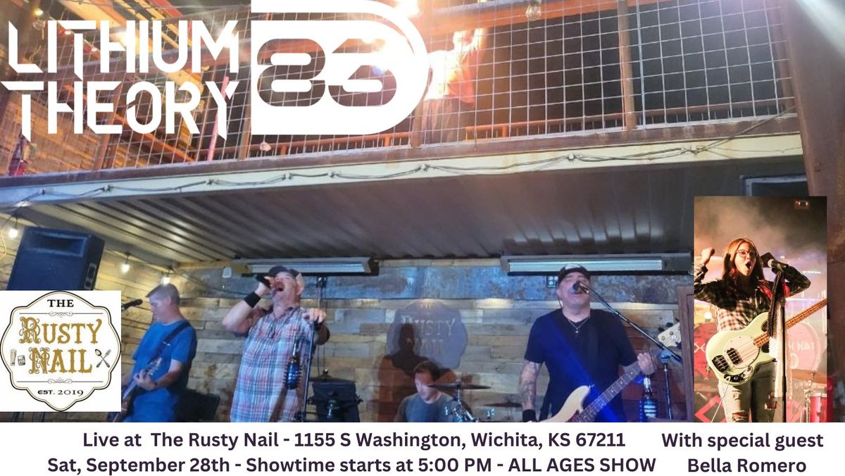 Live at the Rusty Nail - ALL AGES SHOW