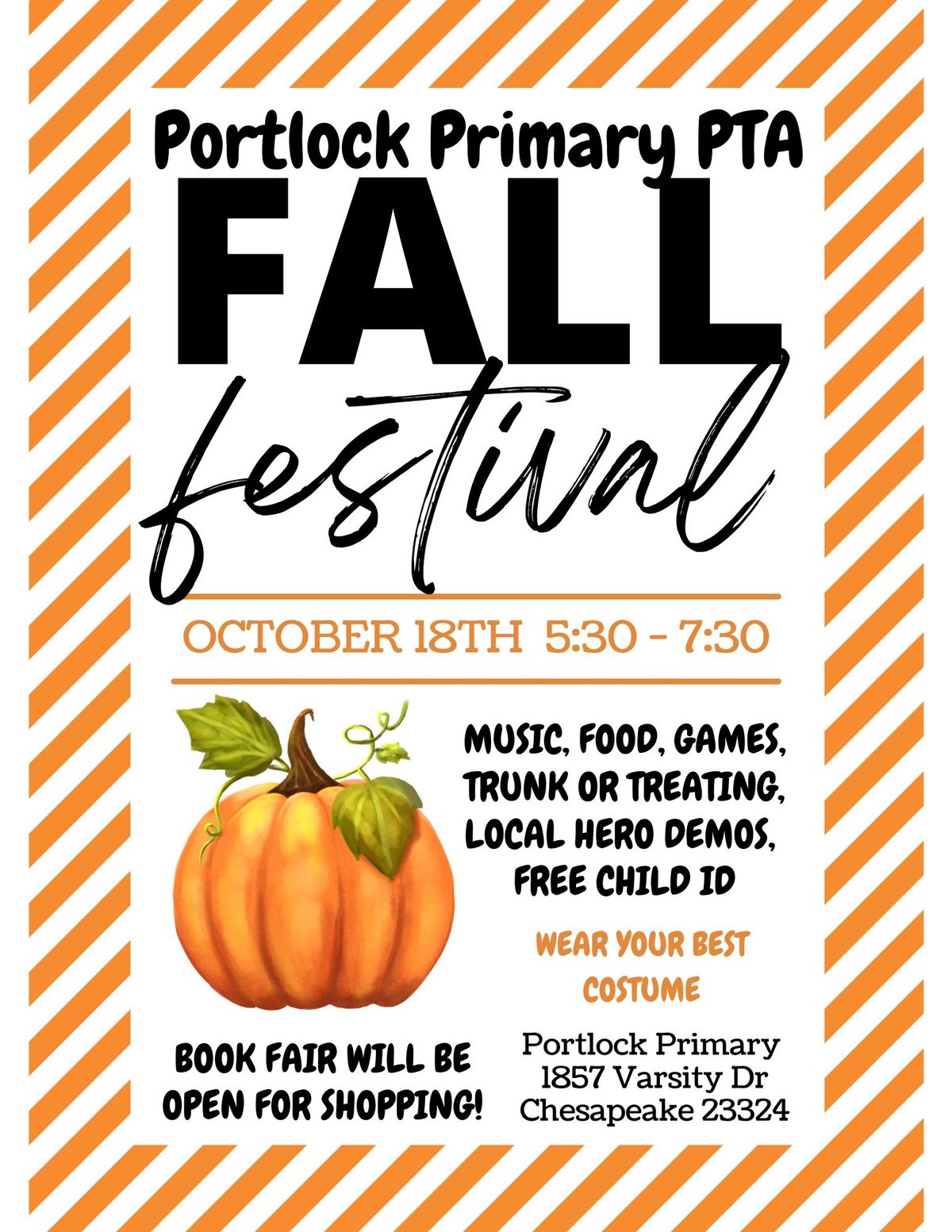 Portlock Primary Fall Festival