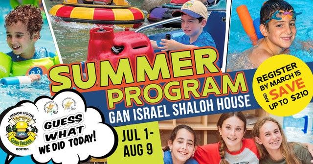 Summer Program - Gan Israel Shaloh House