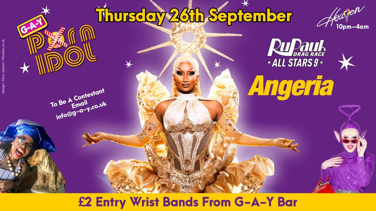 G-A-Y guest judge RPDR AS9 - ANGERIA 