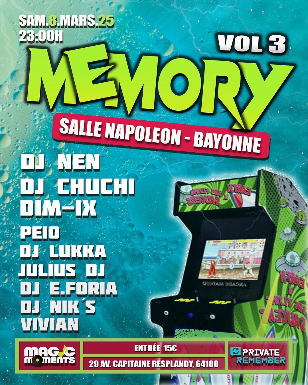 MAGIC'MEMORY Vol 3 @ LE NAPOL\u00c9ON