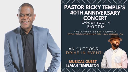 Pastor Rick's 40th Anniversary Concert