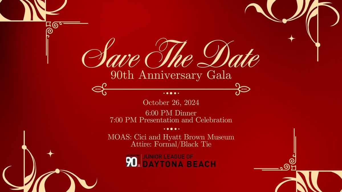 Junior League of Daytona Beach 90th Anniversary Gala