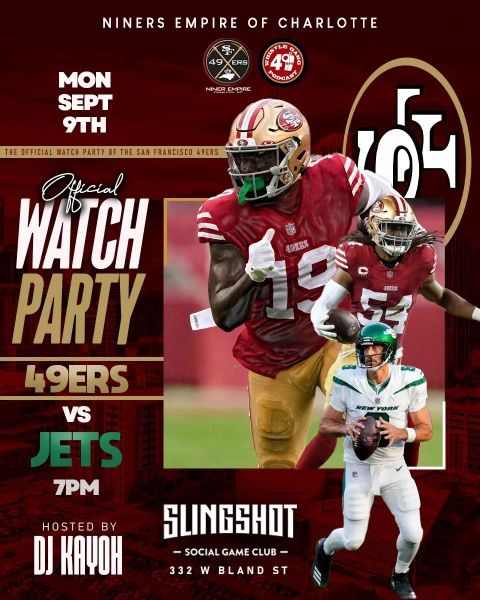 Week 1 | San Francisco 49ers vs New York Jets | Official Watch Party