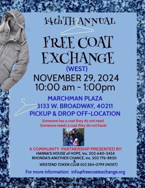 14th Annual Free Coat Exchange (West)