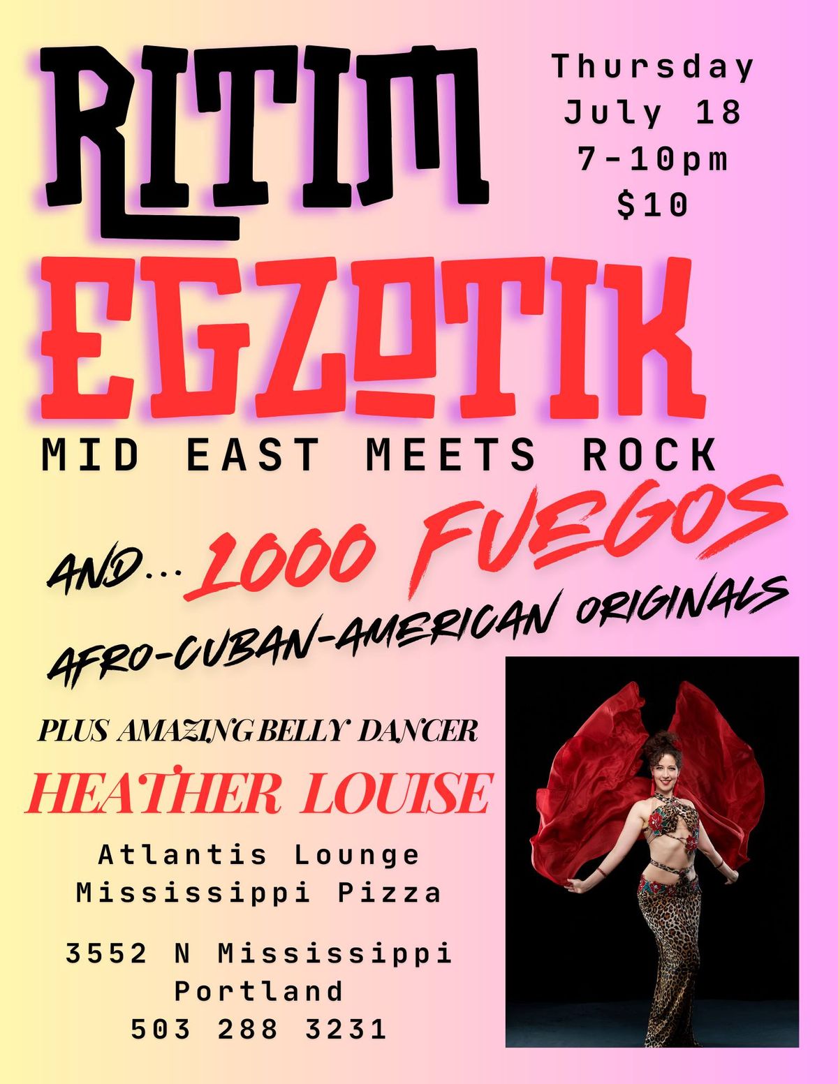 The Return of Ritm Egzotik with 1000 Fuegos!