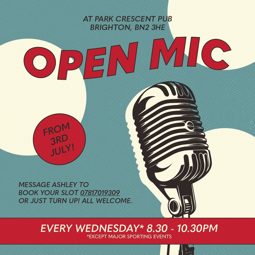 Open Mic Night! 